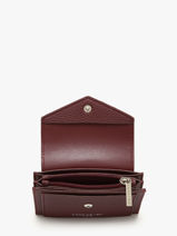 Portemonnee Lancaster Violet maya double kba 10-vue-porte